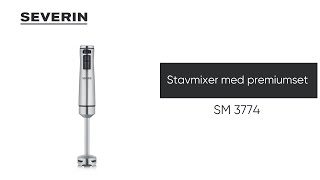 Severin Stavmixer med premiumset SM 3774 [upl. by Meakem]