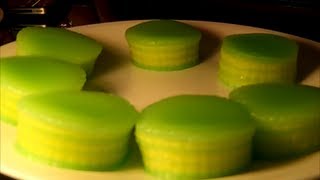 Banh Da Lon Coconut Pandan Tapioca Steamed Vietnamese Dessert [upl. by Asare]