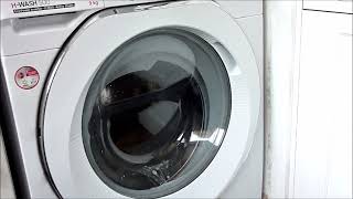 Hoover HWash 500 ECO Power Synthetic Wash 9kg Washing Machine [upl. by Newob]