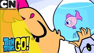 Teen Titans Go  Starfires Pet Fish  Cartoon Network [upl. by Egroeg178]