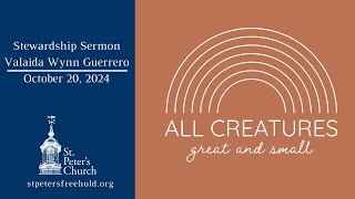 Stewardship Sermon 2024  Valaida Wynn Guerrero [upl. by Jerrilee]