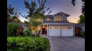 Elegant Family Residence in Menlo Park California  Sothebys International Realty [upl. by Amadis958]