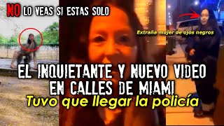 El inquietante y nuevo video en calles de Miami  Tuvo que llegar la policía [upl. by Mckenna40]