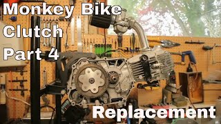 Monkey bike clutch removal and repair Part 4 Also good for Dax ST50 ST70  Chaly and pit bikes [upl. by Vince]