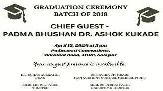 GRADUATION CEREMONY BATCH OF 2018 [upl. by Willyt]