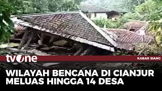 Daerah Terdampak Bencana Tanah Bergerak di Cianjur Meluas  Kabar Siang tvOne [upl. by Draude]