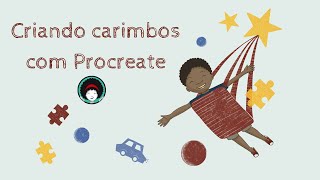 Por que usei carimbo neste livro infantil Com passo a passo de como fazer [upl. by Teeniv]