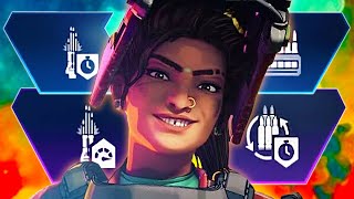 RAMPART PERKS are NUTS  Apex Legends [upl. by Areikahs]