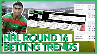 Betting Trends For ALL Matches In Round 16  Saturday Tips Stats amp Predictions  2024 NRL Season [upl. by Nywra]