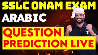 SSLC Onam Exam Arabic  Questions Prediction Live  Eduport [upl. by Nannie]