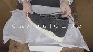 Visvim  Ute Moc Trainer  Black  Unboxing [upl. by Cecilia]