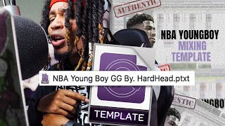 REAL NBA Youngboy Pro Tools Template VOCAL TRYOUT [upl. by Nhoj]