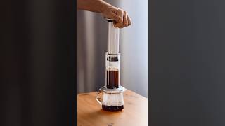 This is a beautiful handmade glass and metal coffee maker that feels 🤩 coffee youtubeshorts [upl. by Baseler504]