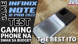 Infinix Note 10 Pro 2022 Game Test Using 4G Data  Solid Pang Gaming Ito Filipino [upl. by Leanatan252]