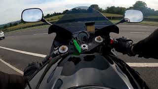 2005 YAMAHA YZFR1 WALKAROUND amp TEST RIDE [upl. by Hnoj]