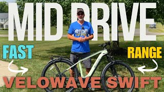 VELOWAVE SWIFT MID DRIVE EBIKE REVIEW [upl. by Jody168]