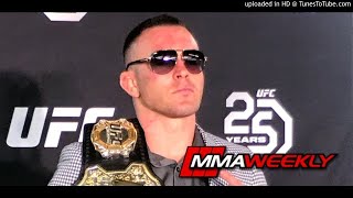 Colby Covington Unleashes on Kamaru Usman Tyron Woodley and Nate Diaz After Wild UFC 235 Weekend [upl. by Marleah989]