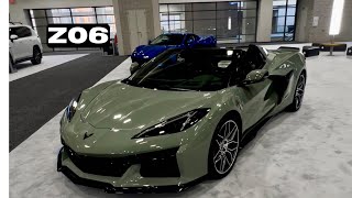 2024 Corvette Z06 Convertible Or E Ray Convertible Quick Look At Both amp The Stingray [upl. by Noskcire793]