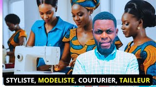 Quelles différences entre Styliste Modéliste Couturier Tailleur Qui fait quoi [upl. by Davin]