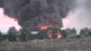 Brand Promens Zevenaar vanuit Groot Holthuizen [upl. by Hackathorn165]