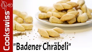 Anise Cookies from Baden  Switzerland Badener Chräbeli [upl. by Tavia]