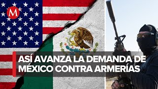 México busca frenar el tráfico de armas desde Estados Unidos [upl. by Aniled]