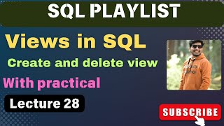 28 VIEWS in SQL  SQL VIEWS  SQL TUTORIAL [upl. by Ydnik]