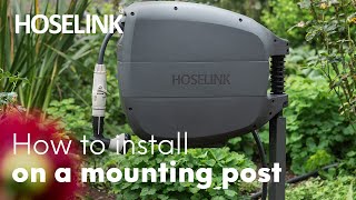 How to install the Evolve™ Retractable Reel on a Mounting Post 🔨 [upl. by Isabea]