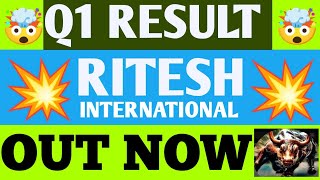 Ritesh International Q1 Results 2025  Ritesh International Results Today Ritesh International news [upl. by Amber]