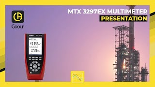 The intrinsicallysafe MTX 3297Ex TRMS digital multimeter from Chauvin Arnoux [upl. by Ivetts956]