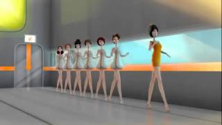 Fat girls convert in to slim girls animation [upl. by Sharity897]