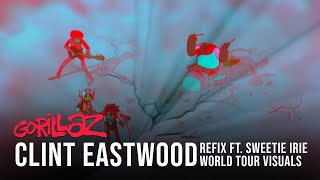 Gorillaz  Clint Eastwood Ed CaseSweetie Irie ReFix Outro Visuals [upl. by Rafaellle]