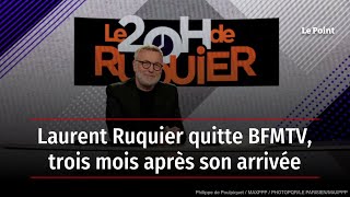 Laurent Ruquier quitte BFMTV trois mois après son arrivée [upl. by Gascony]