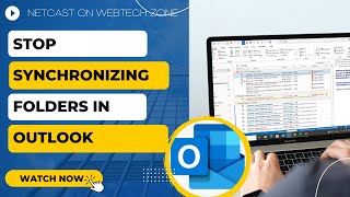 How to Stop Synchronizing Folders in Outlook [upl. by Euqinoj]