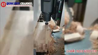 CNC WOOD SAW MILLING MACHINE  SM 1500A [upl. by Wandis759]