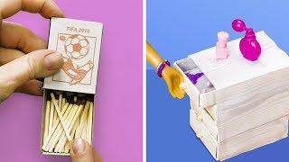 20 ASTUCES ET BRICOLAGES POUR T’OCCUPER DE TES POUPÉES ET DE LEUR FAMEUSE MAISON [upl. by Smukler726]