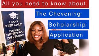 CHEVENING SCHOLARSHIP APPLICATION PROCESS ALL YOU NEED TO KNOW  STEP BY STEP [upl. by Airitak995]