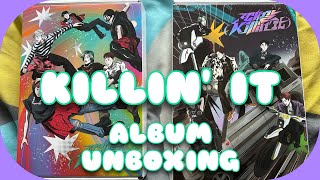 unboxing p1harmony 1st full album quotkillin itquot both killin it amp superb versions 🤍 [upl. by Aisat642]