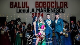 Balul Bobocilor  Liceul „Atanasie Marienescu” Lipova  2024 [upl. by Ellehsyt]