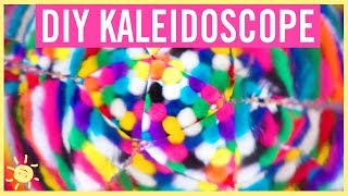 DIY  How to Make a REAL Kaleidoscope So Easy [upl. by Atirat]