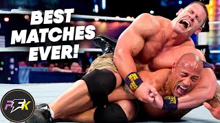 Top 10 Best WrestleMania Main Events Of All Time [upl. by Oralia]