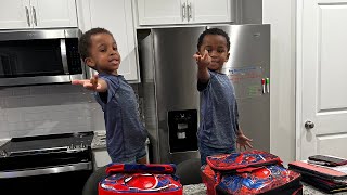 My OLDEST Twins Are Starting KINDERGARTEN Lets Get Them Ready  Back to School Vlog [upl. by Pollux104]