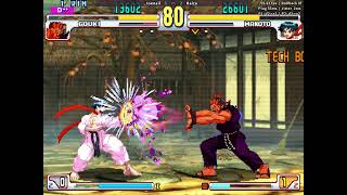 full parrying Akuma SA1 as Makoto aint nothing to me man  3rd Strike clip [upl. by Narih289]