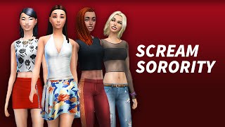 Lets Play The Sims 4 Sorority  Grave Cupcakes  Part 6 [upl. by Odnomor]