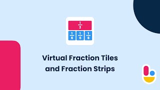 Virtual Fraction Tiles and Fraction Strips  Brainingcamp [upl. by Jahdol790]