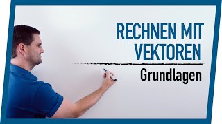 Rechnen mit Vektoren Grundlagen  Mathe by Daniel Jung [upl. by Barcus307]