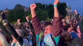 Crazy Atalanta Fan Reactions To Winning Europa League [upl. by Jeri888]