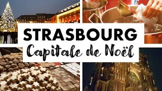 VLOG  Bienvenue au marché de Noël de Strasbourg [upl. by Sobmalarah]