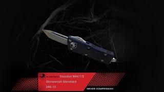 MICROTECH Troodon Mini TE Stonewash Standard 24010 [upl. by Dimond]