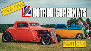 1994 1995 NSRA HOT ROD Supernats PART ONE  Knebworth [upl. by Inkster686]